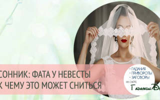 Сонник миллера фата